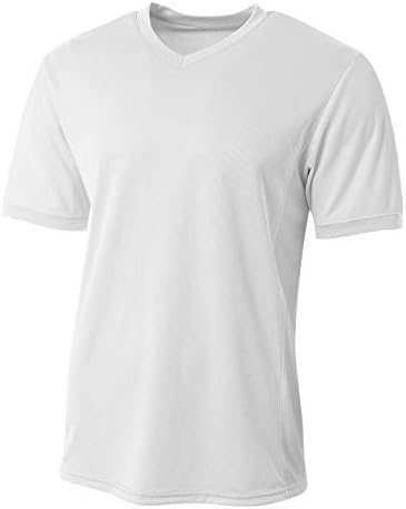 A4 Sportruházat Fehér Felnőtt XL Premier Soccer Jersey Egységes Felső