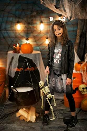Halloween Fejpánt a Nők Zománc Tök Cukorka Boszorkány Kalap Fejpánt Gótikus Kísérteties Szellem BOO Bat Hold Fejdísz