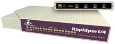 RAPIDPORT/4 Kettős Egység 8-V90MODEMS & USB Hub Nt