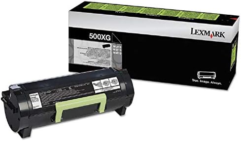 Lexmark 50F0x0g (500Xg) Extra Nagy kapacitású Festékkazetta, Fekete - Kiskereskedelmi Csomagolás