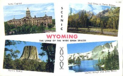 Cheyenne, Wyoming Képeslap