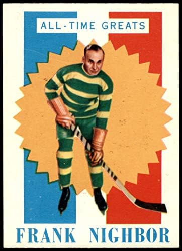 1960 Topps 35 Minden idők Nagyjai Frank Nighbor Ottawa Senators-Jégkorong (Hoki-Kártya) NM/MT Szenátorok-Hoki