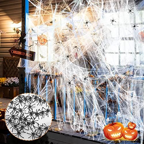 Esquirla 2X 30 Hamis Pókok Féltől vásárolt kellékeknek a szobákhoz belső udvar Tartozik Színpadi show Szekrények