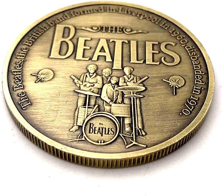 NIUBB Brit Rock bandája, A Beatles Emlékérme Gyűjtemény Ősi Bronz Beatles Gitáros Érme