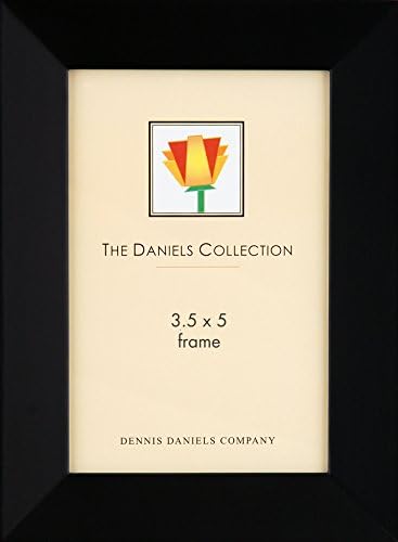 Dennis Daniels Galéria Erdőben Ferde Fröccsöntés Képkeret, 3.5 x 5 Cm, Fekete