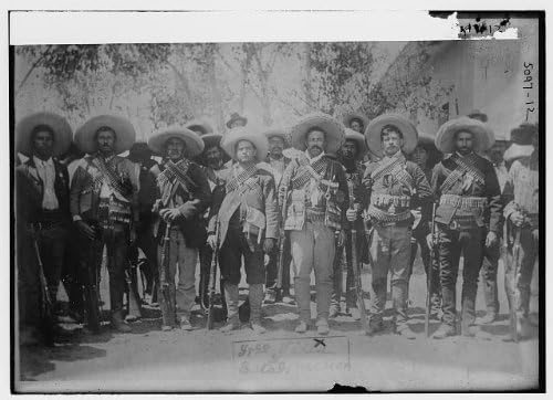 HistoricalFindings Fotó: Pancho Villa,Személyzet,José Doroteo Arango Arámbula,Mexikói Forradalmi Tábornok