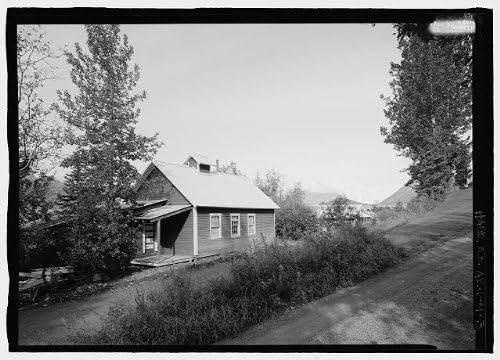 HistoricalFindings Fotó: Kennecott Réz Corporation,a Régi Iskola Épület,Kennicott,Alaszka,AK,2
