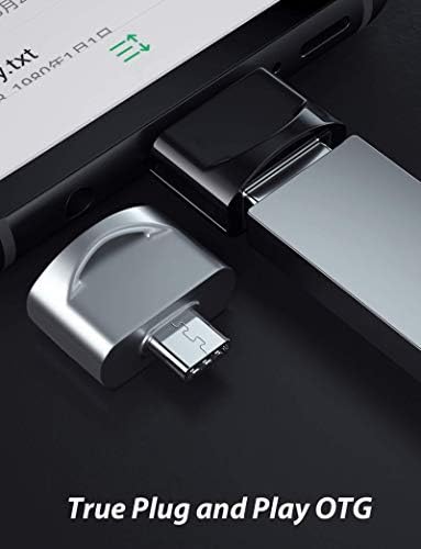 Tek Styz USB-C Női USB Férfi Adapter (2pack) Kompatibilis A Samsung SM-N960F az OTG a C-Típusú Töltőt. Használja a Terjeszkedés