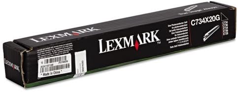 Lexmark C734X20G C734X20G fényvezetőkészletet, 20000 Oldal Hozam, Fekete