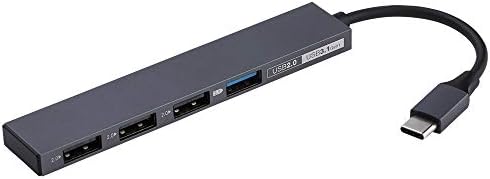 Digio2 Z8582 USB Típus-C-Hub-Típus-4 Port (USB 3.1 Gen 1 Port + 3 USB 2.0 Portok)