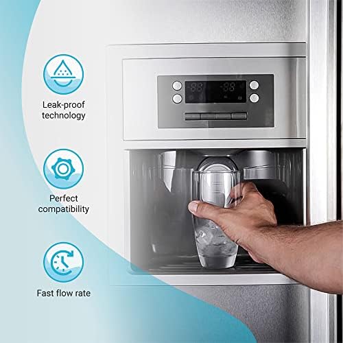 AQUA CÍMER XWF NSF Tanúsítvánnyal rendelkező Hűtőszekrény vízszűrő, Csere GE® XWF, 1 Szűrő (a Csomag eltérőek lehetnek)