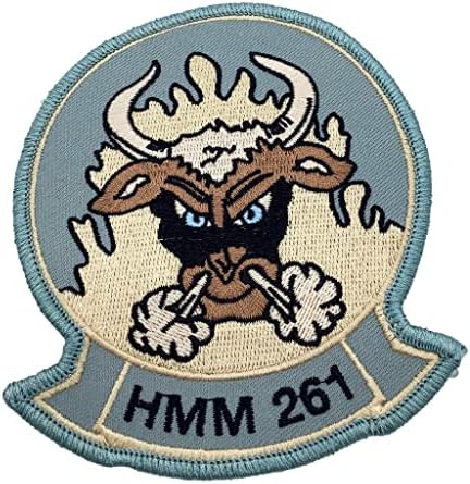 HMM-261 Dühöngő Bikák péntek Patch - Varrni