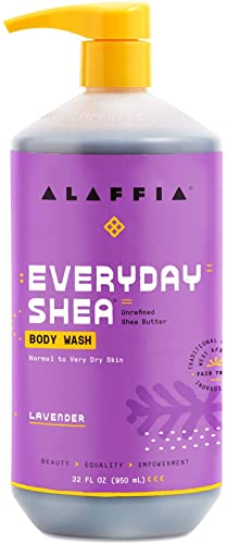 Alaffia - Mindennapi Shea tusfürdő, Természetesen Segít Hidratálja adó Nélkül Vetkőzik Természetes Olajok, Shea Vaj,