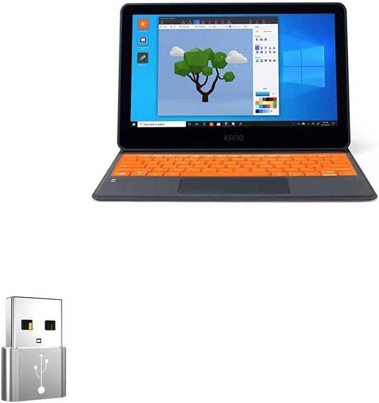 BoxWave Adapter Kompatibilis Kano PC Érintőképernyős Laptop s Tablet 1110-01 (11.6 a) - USB-C PortChanger (5 Csomag),
