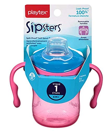 Playtex Első Sipster Csésze Twist 'n Kattintson a Fedél - 7 oz - Lány - Vegyes Színek, stílusok