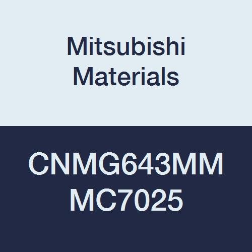 Mitsubishi Anyagok CNMG643MM MC7025 CNMG Keményfém KN-Típusú Negatív Fordult Helyezze be a Lyukat, Bevont, Rhombic 80°,