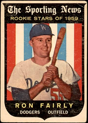 1959 Topps 125 Ron Meglehetősen Los Angeles Dodgers (Baseball Kártya) JÓ Dodgers