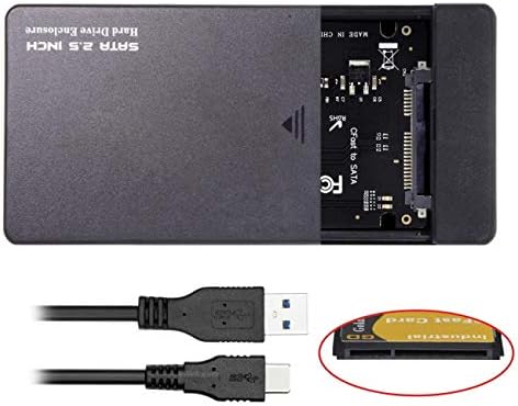 Cablecc CFast, hogy USB-C USB3.0 & SATA Kártya Adapter 2.5 Ügy SSD HDD CFast kártyaolvasó PC Laptop