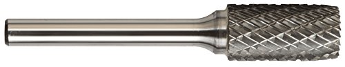 Drillco Magnum SB-1, Keményfém Burs, Hengeres végső Vágás, Egyetlen Vágás (9 Csomag)