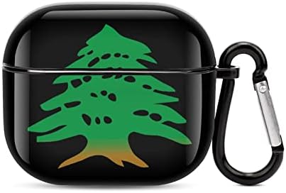 Libanoni Zászló Ügy Fedezni Airpods 3 Kulcstartó Kemény Héj Védő Kiegészítők