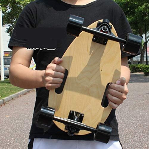 hdfhhsasaoi Kezdők Gördeszka Teljes Mini 17.7 cm 7 Rétegű Kanadai Juhar Longboard-val All-in-One Skate T-Eszköz Skate
