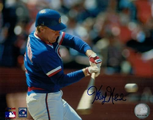 Keith Moreland Chicago Cubs Dedikált 8x10 Dedikált Fotó - Dedikált MLB Fotók