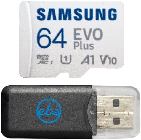 Samsung 64 gb-os EVO Plus MicroSDXC UHS-én Memóriakártya Működik a Motorola Telefon Moto G 2022, Moto G Stylus 5G 2022,