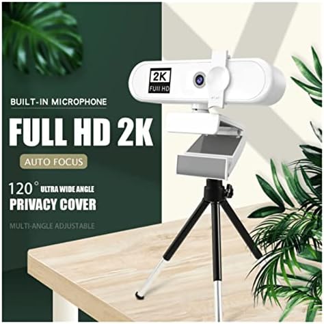 DEFLAB Webkamera 4k Privát Modell Szépség Autofókusz 1080p Számítógép, Fényképezőgép HD Hálózati USB Élő 2K Fehér Kamera