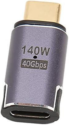 Sanpyl 40Gbps USB-C Mágneses Adapter, 24 Pin PD 140W Gyors Töltés & Adatátvitel, 8K HD Video Kimenet C Típusú Csatlakozó,