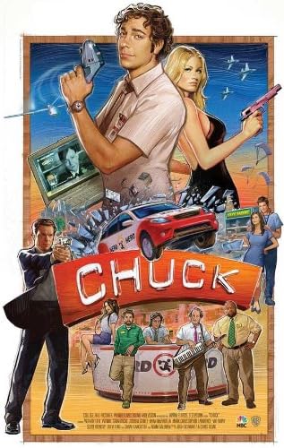 Chuck (TV) 11 x 17 TV-Poszter - Stílusú F