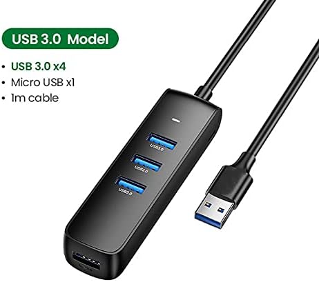 n/USB 3.0 HUB Mini 4 Port USB 3.0 Splitter Micro USB Hub AdapterFour-in-one Laptop Dokkoló Állomás