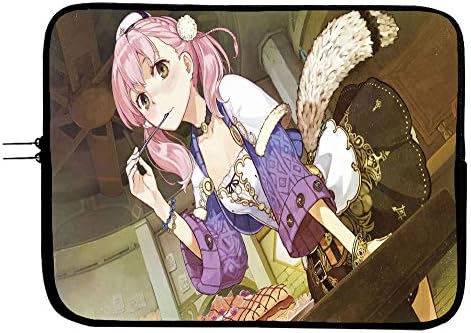 Atelier Escha & Logy: Alkimisták Az Alkonyati Égen Anime Laptop Sleeve Táska & Tablet Esetében Lenyűgöző Anime Laptop