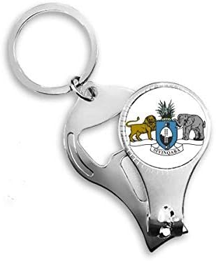 Szváziföld Afrika Nemzeti Jelkép Köröm Zimankó Gyűrű Kulcstartó Sörnyitó Clipper