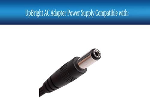 UpBright 12V AC/DC Adapter Kompatibilis Vivint VS-HDW400-110 HD400W Vezeték nélküli Kamera Alarm.com ADC-V610PT ADC-V610