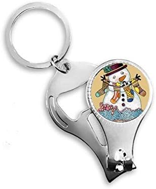 Karácsonyi Hóember Zokni Fesztivál Köröm Zimankó Gyűrű Kulcstartó Sörnyitó Clipper
