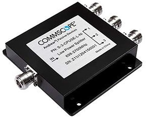 CommScope - S-3-CPUSE-L-NI - 555-2700 MHz-es, 3-utas Alacsony fogyasztású Splitter, (Minden)