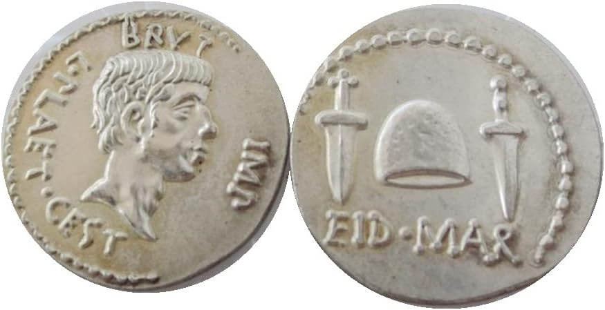 Ezüst Dollár Ókori Római Érme Külföldi Másolás Ezüst Bevonatú Emlékérme RM30