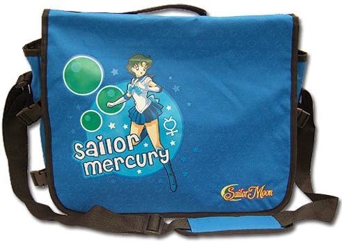 Nagy Keleti Szórakoztató Moon Sailor Mercury Buborékok Messenger Bag, 14