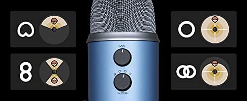 Kék Yeti USB Mikrofon PC & Mac, Szerencsejáték, Podcast, valamint Streaming Mikrofon, 10 Éves Jubileumi Kiadás, Egyéni