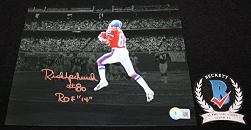 Rick Upchurch aláírt 8 x 10, Denver Broncos, WU17829 - Dedikált NFL-Fotók