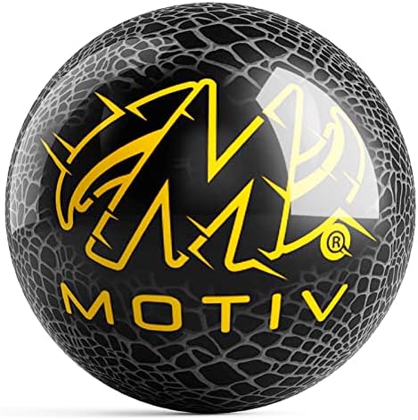 A Labda Bowling Motiv Méreg Tartalék Bowling Golyó Fekete/Arany - UNDRILLED - Készült Poliészter