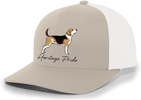 Örökség Büszkeség Kutya Gyűjtemény Beagle Illat Kutya Vadászkutya Férfi Hímzett Háló Vissza Baseballsapkás
