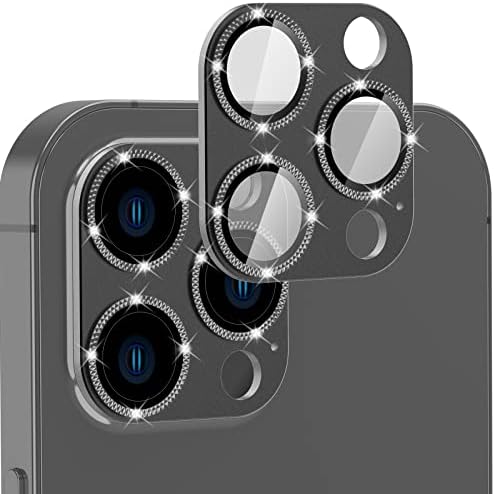 [2 Csomag ] GAHOGA Kamera Lencséjét Védő Kompatibilis iPhone 13 Pro(6.1) /13-as pro max(6.7) Galvanizáló Anti-Reflection
