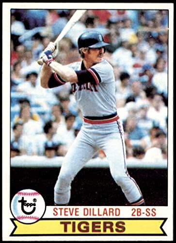 1979 Topps 217 Steve Dillard Detroit Tigers (Baseball Kártya) NM Tigrisek