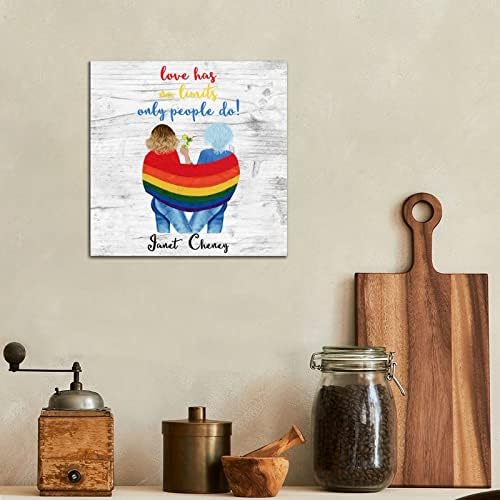 A fa Alá a Nemek közötti Egyenlőség LGBTQ Meleg Büszkeség Leszbikus Fa Jelek, a Szerelem Nem ismer Határokat, Csak az