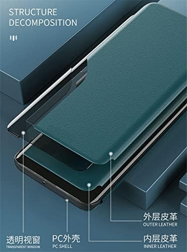 QISUO Flip Bőr Telefon tok Kompatibilis a Xiaomi Redmi Poco F4 GT / K50 Játék Luxus Pénztárcát Állni Fedő Mágneses Táska