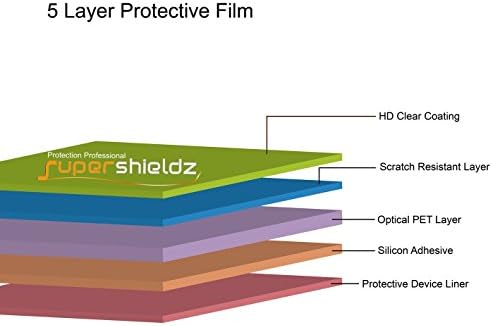 (6 darab) Supershieldz Célja a HTC (U12 Plus) képernyővédő fólia, Nagy Felbontású Clear Pajzs (PET)