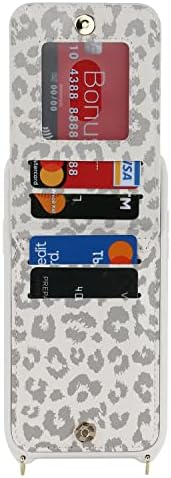 DEYHU iPhone 12 pro max Esetben a Kártya Birtokosa a Nők, iPhone 12 pro max Telefon tok Szíj Hitel Kártya Slot Kors