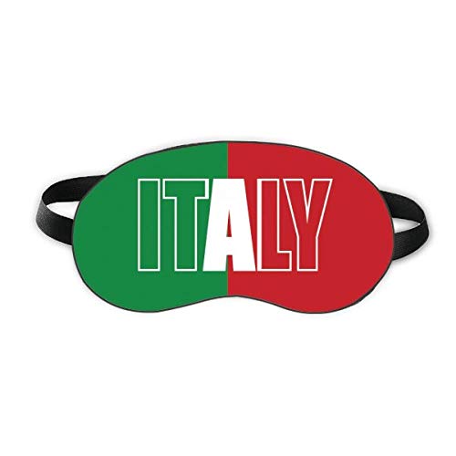 Olaszország Ország Zászló Neve Aludni Szem Pajzs Puha Este Kendőt Árnyékba Borító