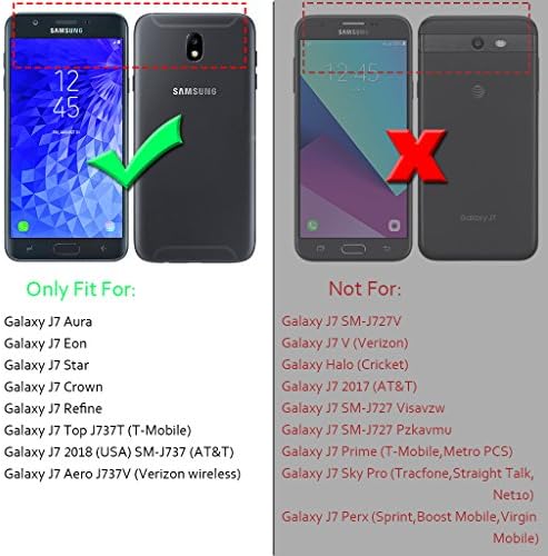Sucnakp Samsung Galaxy J7 2018 esetben Galaxy J7 V 2nd Gen Esetben Galaxy J7 Finomítani az Esetben,Galaxy J7 Aero,J7